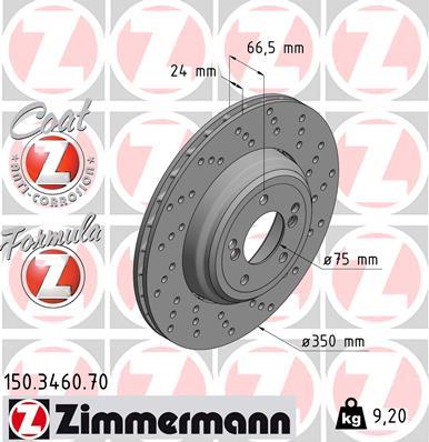 ZIMMERMANN 150.3460.70 EAN: 4250238741923.