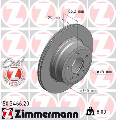 ZIMMERMANN 150.3466.20 EAN: 4250238742609.