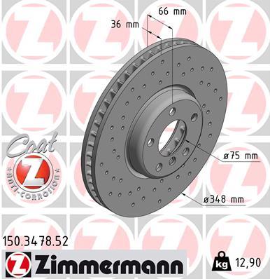 ZIMMERMANN 150.3478.52 EAN: 4250238753681.