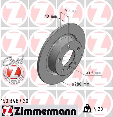 ZIMMERMANN 150.3487.20 EAN: 4250238751861.