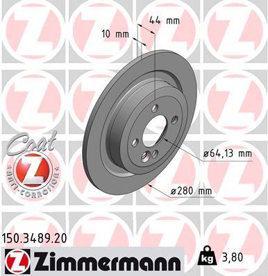 ZIMMERMANN 150.3489.20 EAN: 4250238751878.