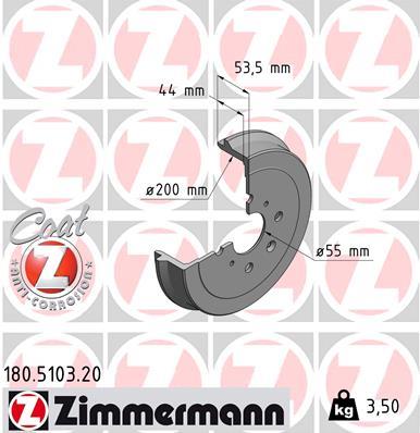 ZIMMERMANN 180.5103.20 EAN: 4250238776505.