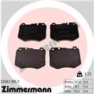 ZIMMERMANN 22061.185.1 - Sada brzdových destiček, vždy 4 kusy v sadě