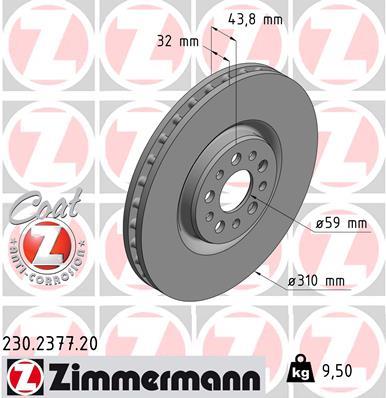 ZIMMERMANN 230.2377.20 EAN: 4250238767794.