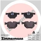 ZIMMERMANN 23732.170.1 - Sada brzdových destiček, vždy 4 kusy v sadě