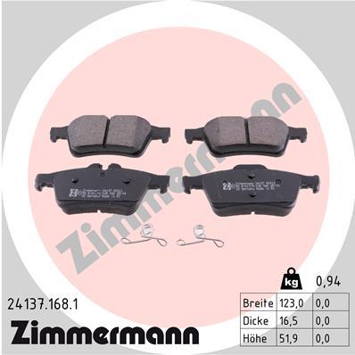 ZIMMERMANN 24137.168.1 Číslo výrobce: 24137. EAN: 4250238740438.