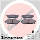 ZIMMERMANN 24222.175.1 - Sada brzdových destiček, vždy 4 kusy v sadě