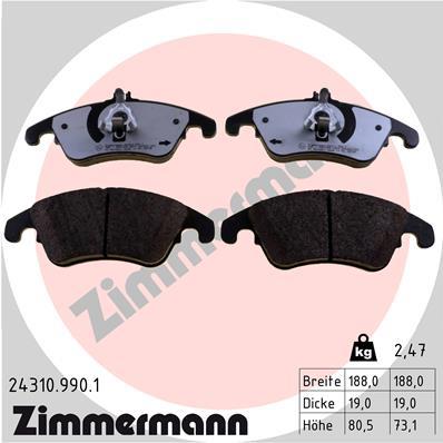 ZIMMERMANN 24310.990.1 Číslo výrobce: 24310. EAN: 4250238783312.