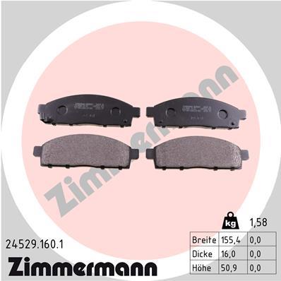 ZIMMERMANN 24529.160.1 Číslo výrobce: 24529. EAN: 4250238764595.