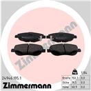 ZIMMERMANN 24946.195.1 - Sada brzdových destiček, vždy 4 kusy v sadě