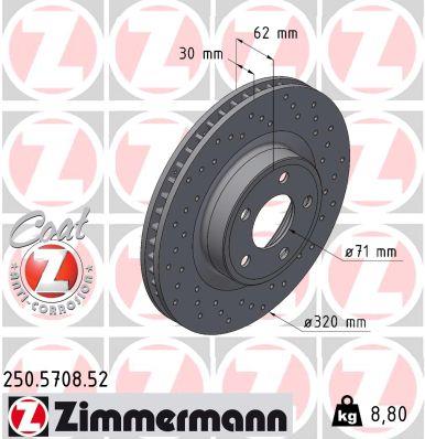 ZIMMERMANN 250.5708.52 EAN: 4250238787730.