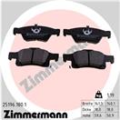 ZIMMERMANN 25196.180.1 - Sada brzdových destiček, vždy 4 kusy v sadě