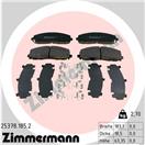 ZIMMERMANN 25378.185.2 - Sada brzdových destiček, vždy 4 kusy v sadě