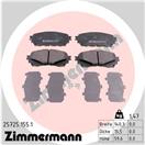 ZIMMERMANN 25725.155.1 - Sada brzdových destiček, vždy 4 kusy v sadě