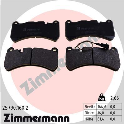 ZIMMERMANN 25790.160.2 Číslo výrobce: 25790. EAN: 4250238784258.