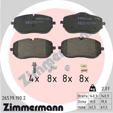ZIMMERMANN 26579.190.2 Číslo výrobce: 26134. EAN: 4250238789918.