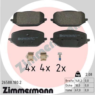 ZIMMERMANN 26588.180.2 Číslo výrobce: 26588. EAN: 4250238790501.