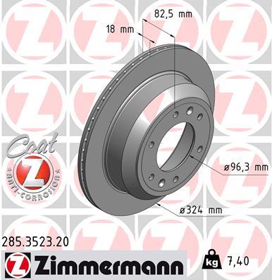 ZIMMERMANN 285.3523.20 EAN: 4250238754671.