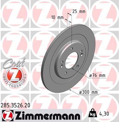 ZIMMERMANN 285.3526.20 EAN: 4250238755043.