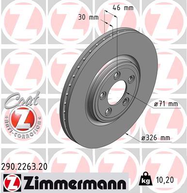 ZIMMERMANN 290.2263.20 EAN: 4250238757122.