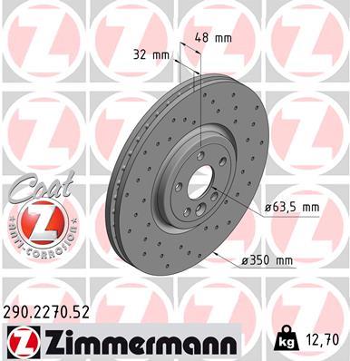 ZIMMERMANN 290.2270.52 EAN: 4250238769224.