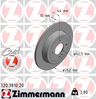 ZIMMERMANN 320.3810.20 EAN: 4250238759324.