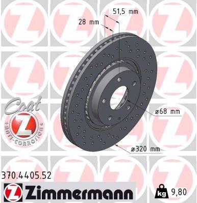 ZIMMERMANN 370.4405.52 EAN: 4250238781592.