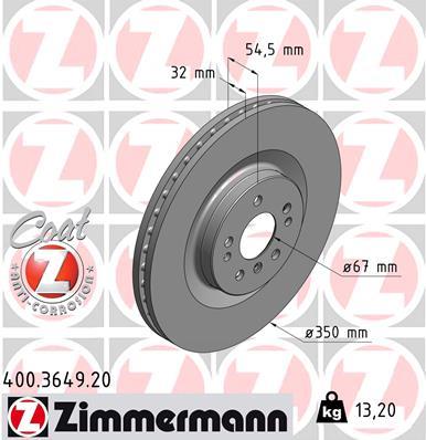 ZIMMERMANN 400.3649.20 EAN: 4250238745051.