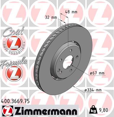 ZIMMERMANN 400.3669.75 EAN: 4250238746218.