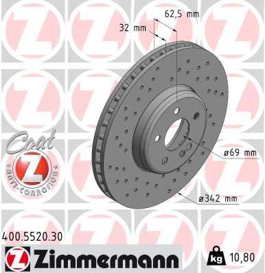 ZIMMERMANN 400.5520.30 EAN: 4250238777212.