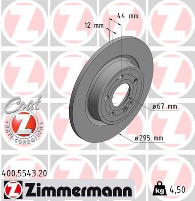 ZIMMERMANN 400.5543.20 EAN: 4250238780793.