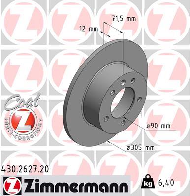 ZIMMERMANN 430.2627.20 EAN: 4250238753575.
