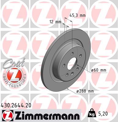 ZIMMERMANN 430.2644.20 EAN: 4250238766926.