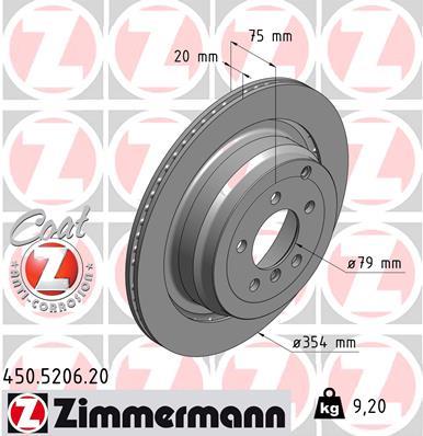 ZIMMERMANN 450.5206.20 EAN: 4250238756767.