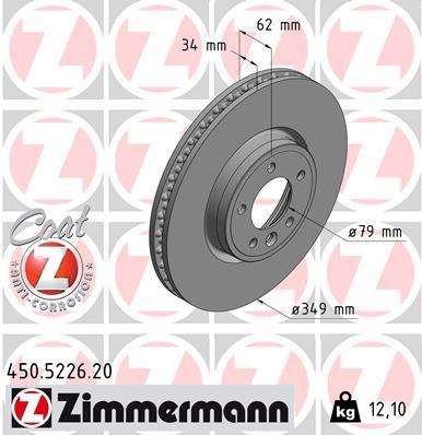 ZIMMERMANN 450.5226.20 EAN: 4250238780403.