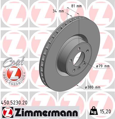 ZIMMERMANN 450.5230.20 EAN: 4250238783268.