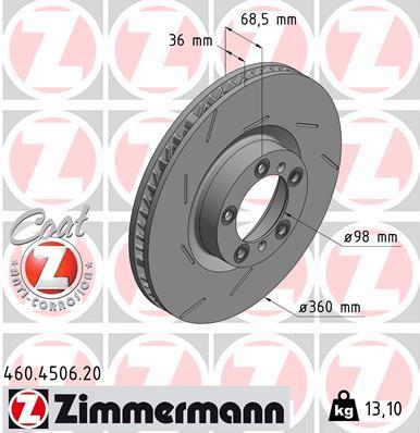 ZIMMERMANN 460.4506.20 EAN: 4250238776482.