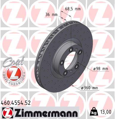 ZIMMERMANN 460.4554.52 EAN: 4250238787969.