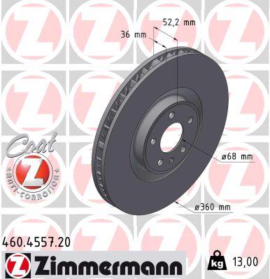ZIMMERMANN 460.4557.20 EAN: 4250238789635.