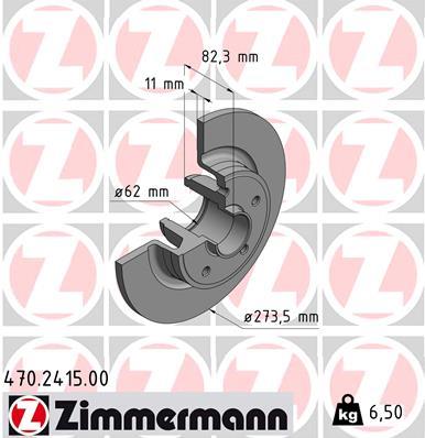 ZIMMERMANN 470.2415.00 EAN: 4250238712350.