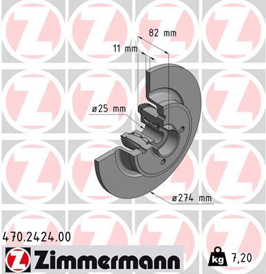 ZIMMERMANN 470.2424.00 EAN: 4250238716563.