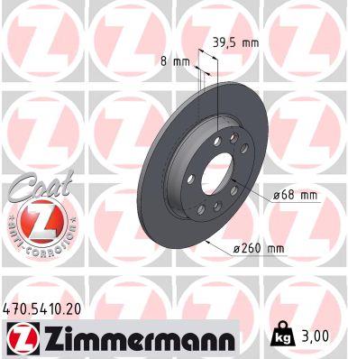 ZIMMERMANN 470.5410.20 EAN: 4250238784784.