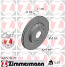 ZIMMERMANN 540.5310.20 - Brzdový kotouč (ø 280 mm)