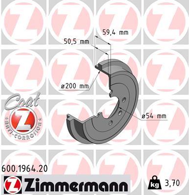 ZIMMERMANN 600.1964.20 EAN: 4250238755999.