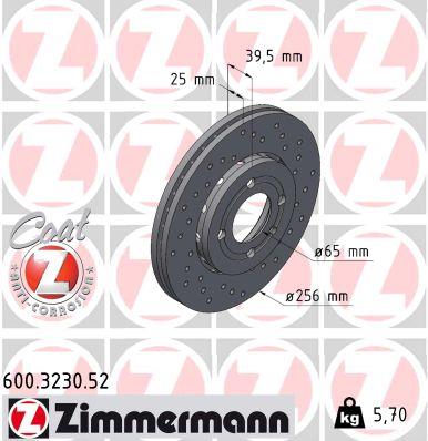 ZIMMERMANN 600.3230.52 EAN: 4250238748267.