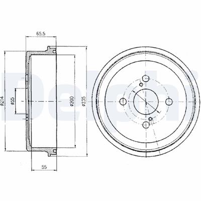 DELPHI BF278 EAN: 5012759462775.