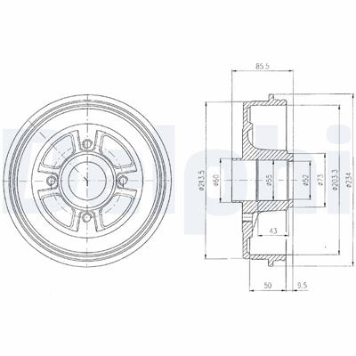 DELPHI BF380 EAN: 5012759088852.