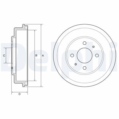 DELPHI BF582 EAN: 5012759553916.