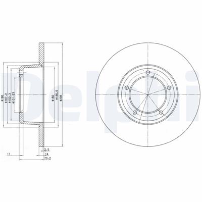 DELPHI BG2297 EAN: 5012759422960.
