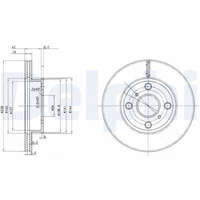 DELPHI BG2424 EAN: 5012759424230.